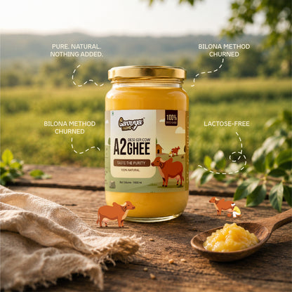 Gavvya Farms Pure A2 Gir Cow Ghee