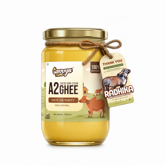 Gavvya Farms Pure A2 Gir Cow Ghee