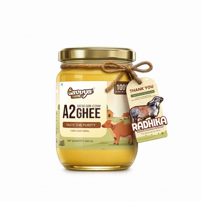 Gavvya Farms Pure A2 Gir Cow Ghee